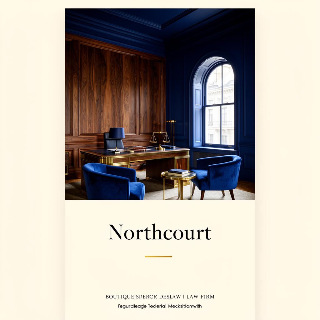 Mobile law firm website concept